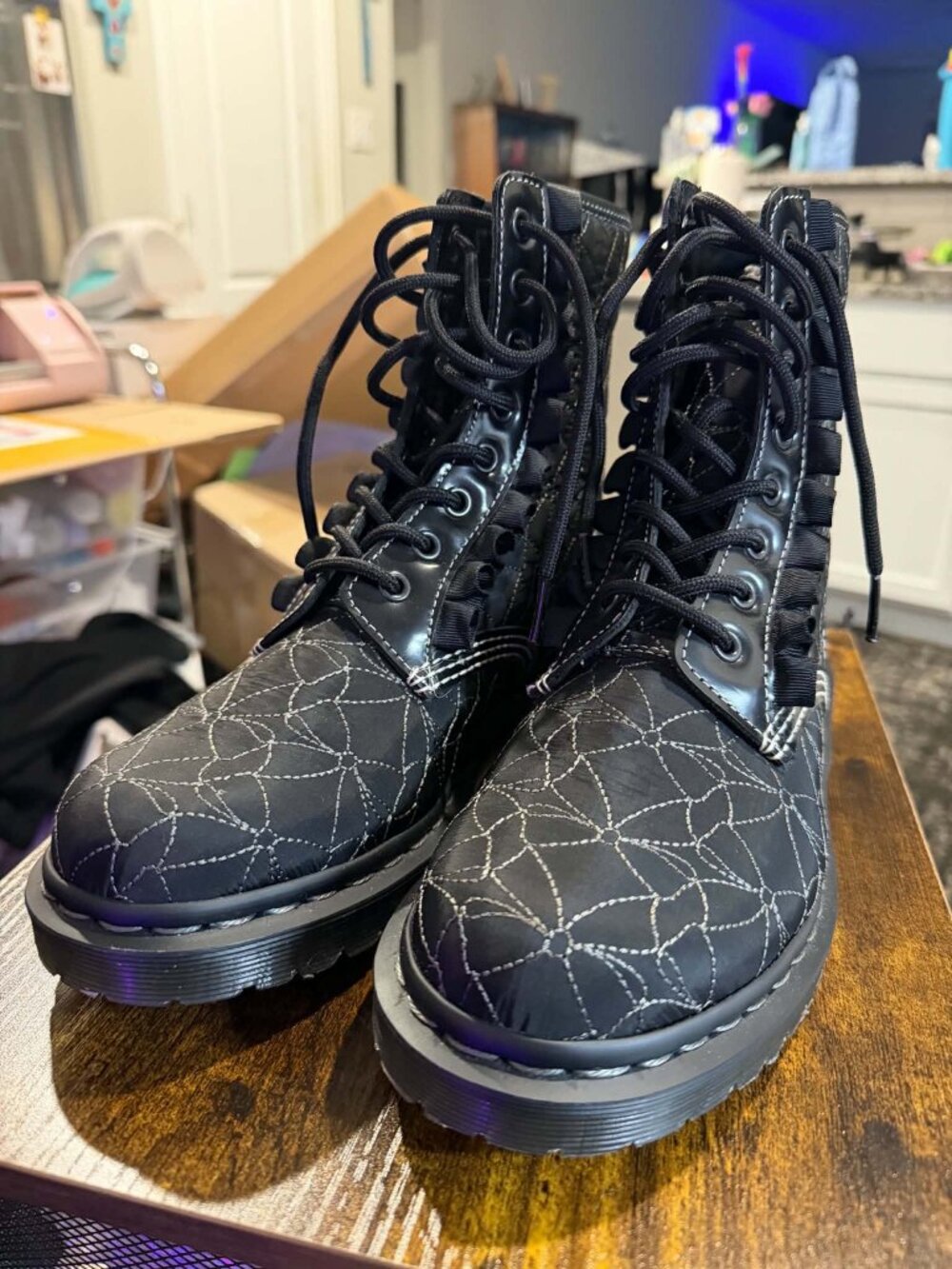 Dr. Martens Women's 1460 Frill Boots NWOT